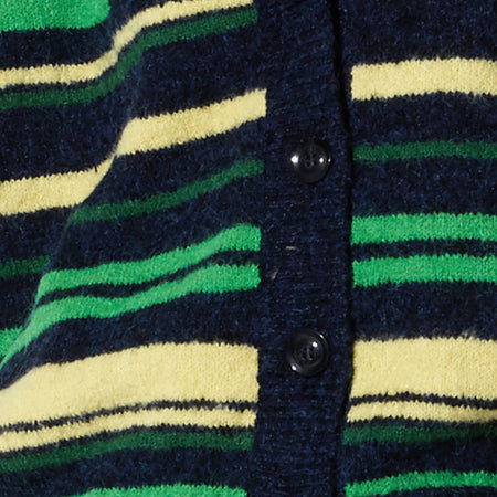 Uriela Cardi in Dark Green Stripe