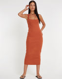 image of Uzma Midi Dress in Picante