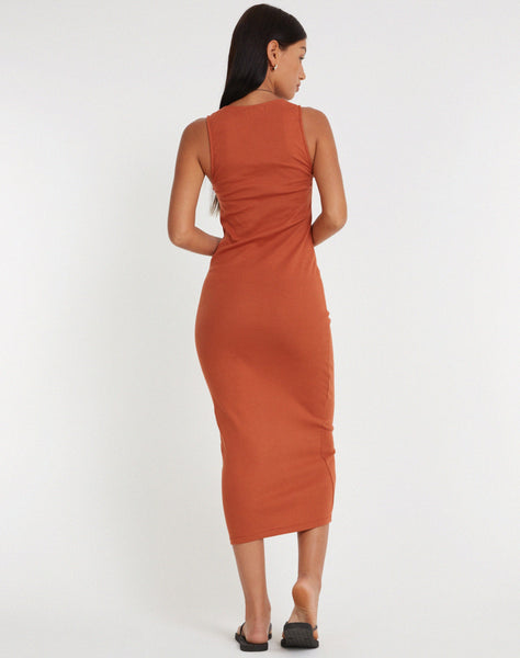 image of Uzma Midi Dress in Picante