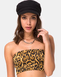 Villy Tube Top in Leopard