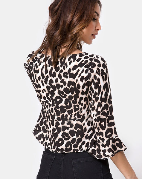 Vinequa Top in Oversize Jaguar