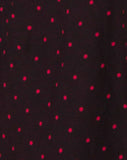 Vinon Dress in Cuban Dot Red