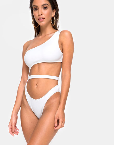 Vixie Swimsuit in White