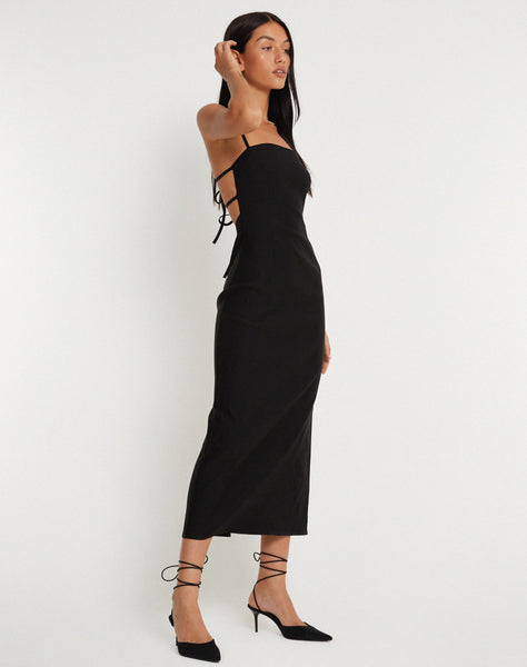 image of Volkava Maxi Dress in Black