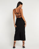 image of Volkava Maxi Dress in Black