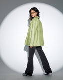 Image of MOTEL X OLIVIA NEILL Walta Jacket in Pu Green