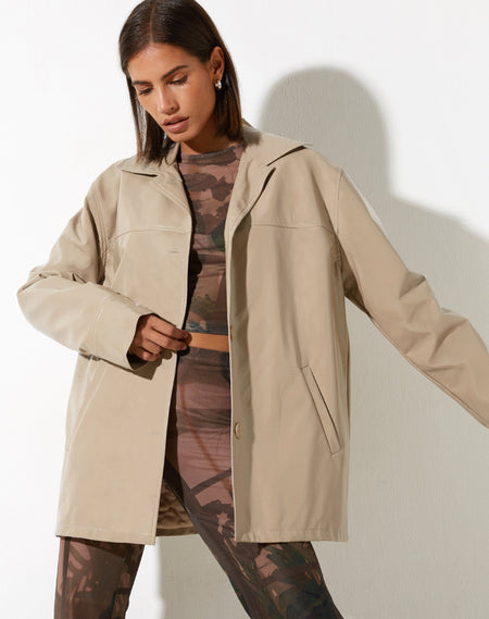 MOTEL X OLIVIA NEILL Cavita Jacket in Tan