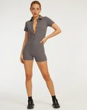 image of Waren Playsuit in Charcoal