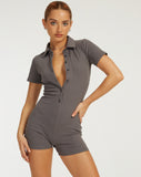 image of Waren Playsuit in Charcoal