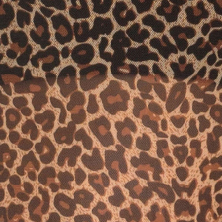 Whitney Tee in Leopard Mesh Brown