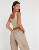 Image of Wima Corset Top in Beige