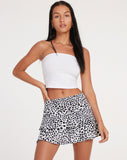 image of Wisa Mini Skirt in Dalmatian