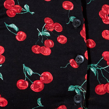 Wuma Shirt in Cherries Black