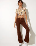 Image of Wuma Cropped Shirt in Cowgirl