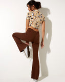 Image of Wuma Cropped Shirt in Cowgirl