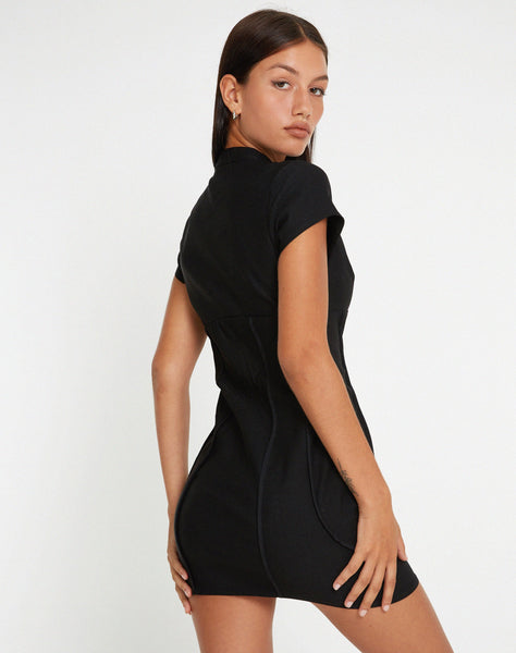 image of Yanzi Mini Dress in Black