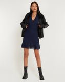 Image of Yapi Mini Dress in Navy