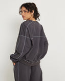 image of Imogen Sweatshirt in Beluga Grey