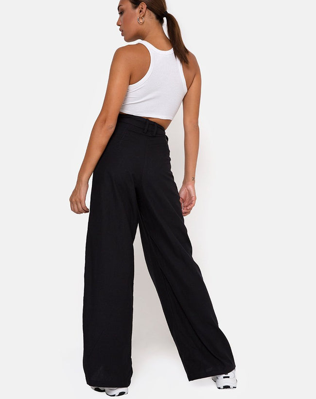 Image of Yeva Trouser in Black