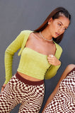 Image of Gya Long Sleeve Top in Knit Olive