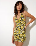 Image of Yvette Mini Dress in Retro Floral