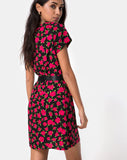 Zavacca Dress in Red Bloom