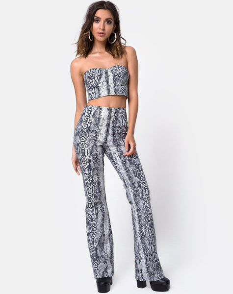 Zolia Trouser in Snake