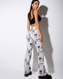 Image of Zoven Flare Trouser in Tarot