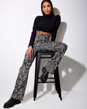 Image of Zoven Trouser in Abstract Animal