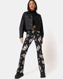 Zoven Trouser in Dragon Black