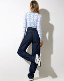 Image of Zuki Jumper in Kitty Blue