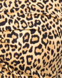 Zuma Crop Top in Rar Leopard