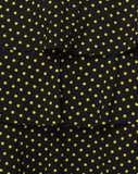 Casseyette Skirt in Yellow and Black Polka Dot