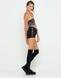 Motel Bandeau Top in Motel Aztec Print