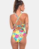 Cosette Swimsuit in Tropicana Floral