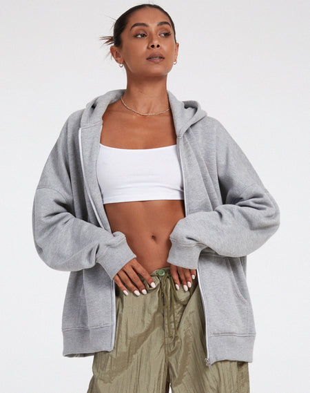 MOTEL X JACQUIE Tuzifa Cropped Jumper in Grey