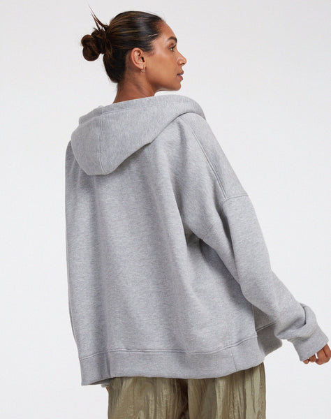 image of Hollack Hoodie in Greymarl