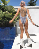 Nishi Swimsuit in Dalmatian