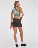 image of Monve Vest Top in Digi Flower