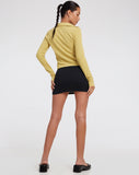 image of Ruix Top in Jersey Plise Mustard