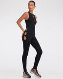 image of Sasma Jumpsuit in Lycra Black