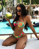 Samara Bikini Bottom in Tropicana Floral