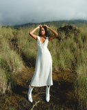 image of Rufiso Midi Dress in Pretty Petal Ivory