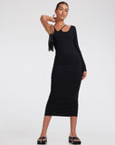 image of Umage Maxi Dress in Lycra Black