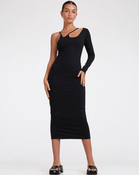 image of Umage Maxi Dress in Lycra Black